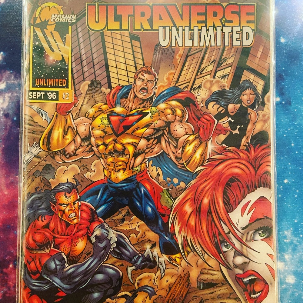 ULTRAVERSE UNLIMITED MALIBU COMICS *1996* MINT CONDITION